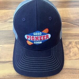 Pioneer Seed Corn Blue Trucker Hat